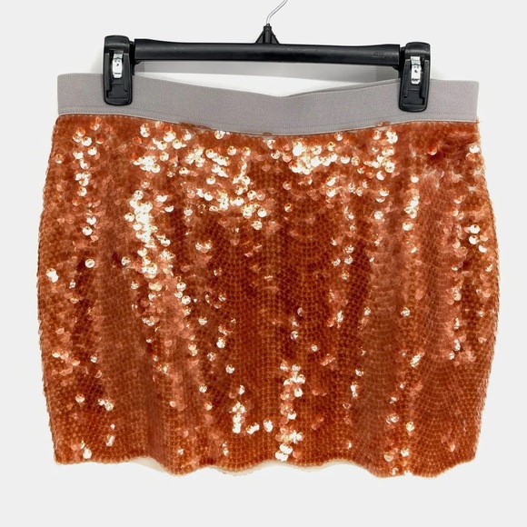 BCBG maxazria mini sequin skirt - Picture 6 of 6